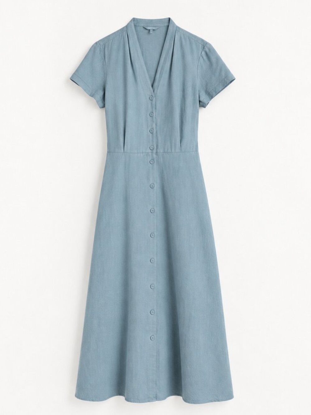 Seasalt Cornwall Carved Wood 100% Linen Dress